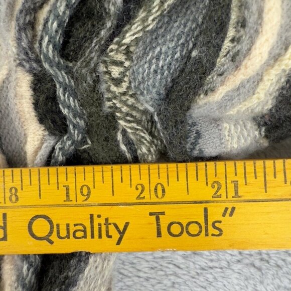 Coogi Australia Knit Grey Wool Sweater Women’s Size M - Picture 7 of 11